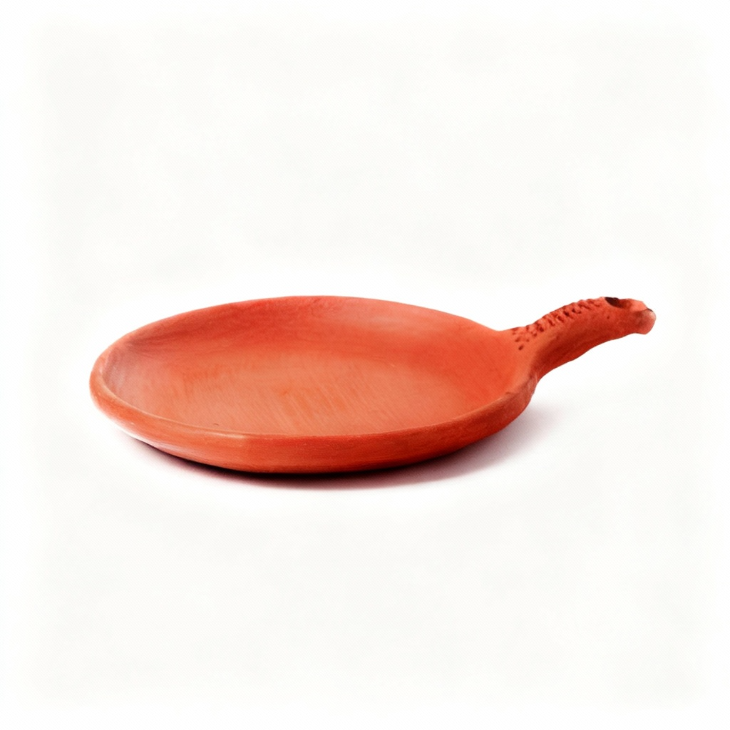 Clay frying pan