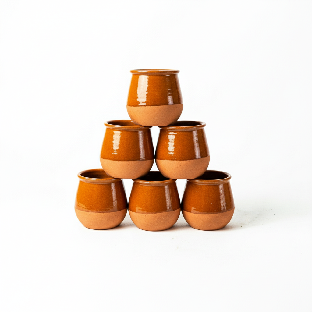 Handcrafted Clay ramekins