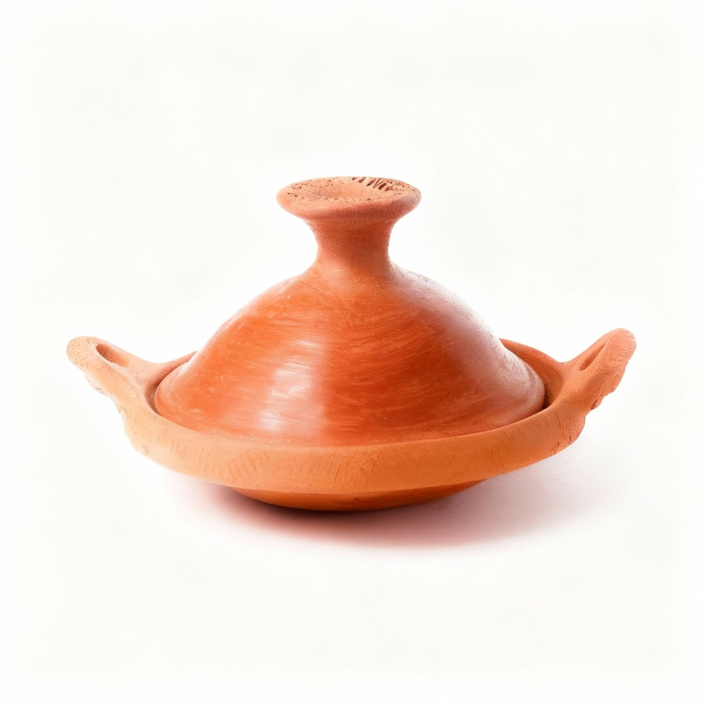 Handled traditional tagine