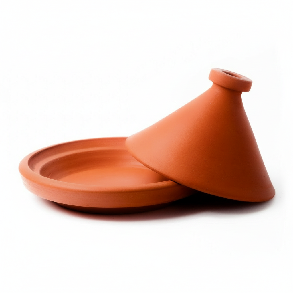 Conical clay tagine
