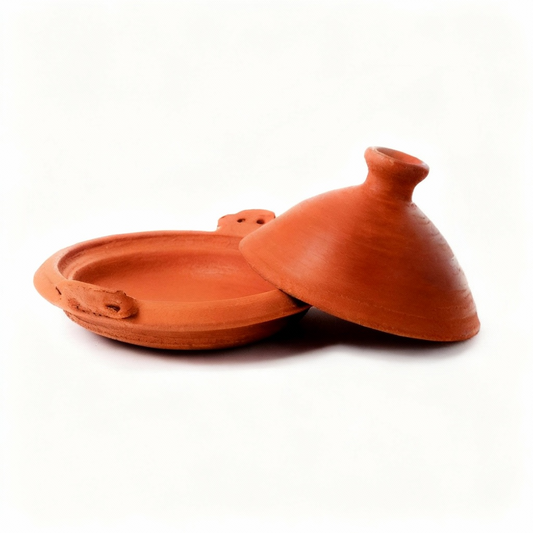 Handled clay tagine