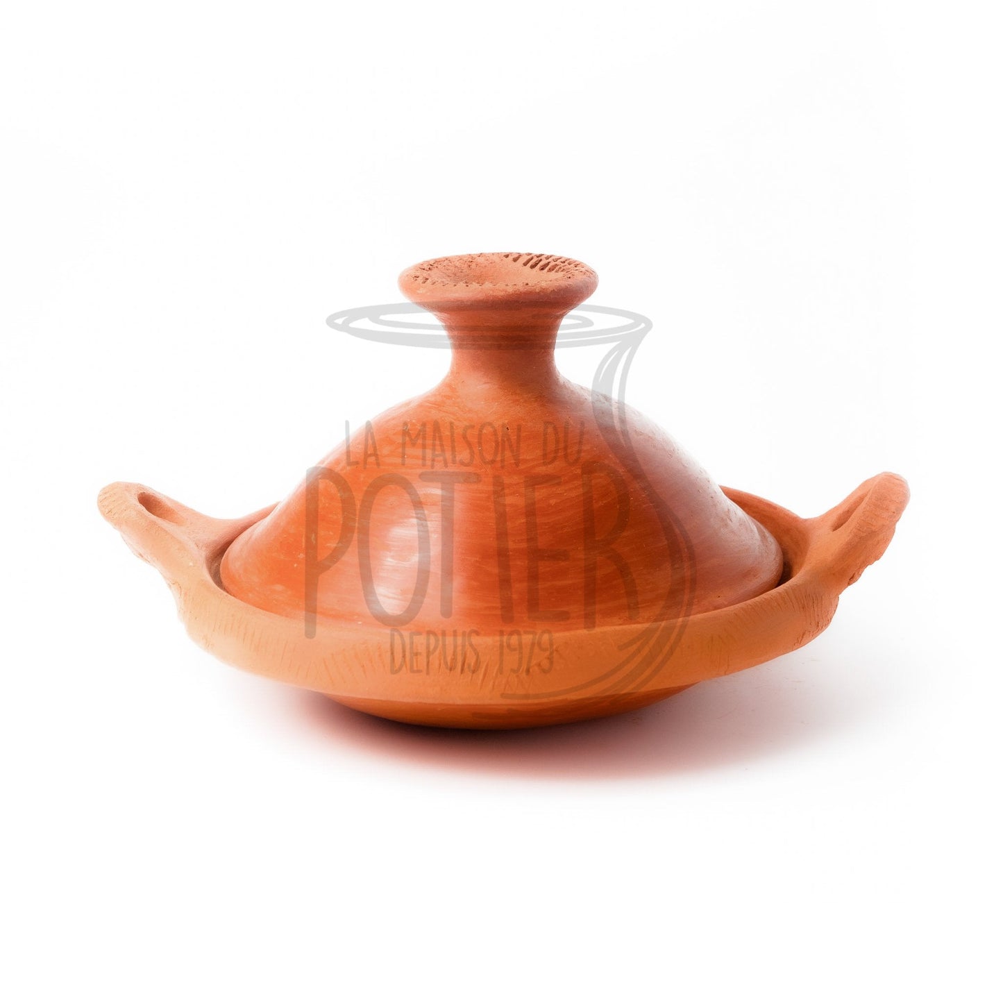 Clay tagine with handles