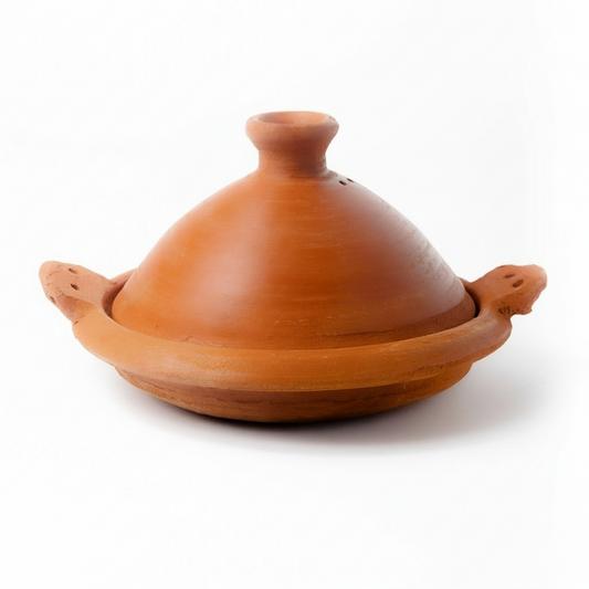 Handled clay tagine